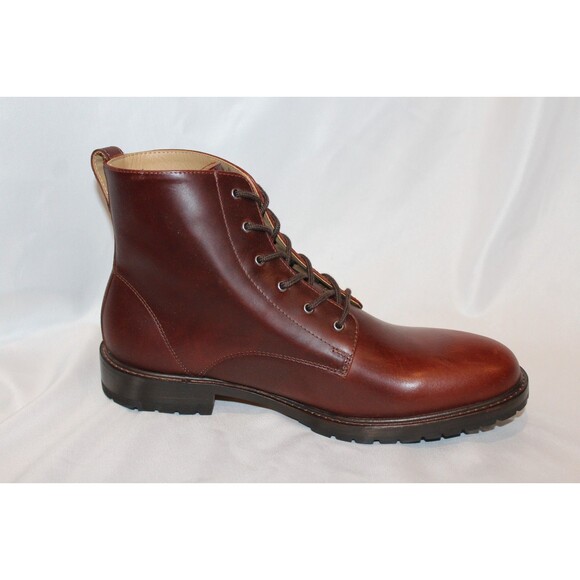 NISOLO MEN'S ALL WEATHER SUEDE BOOTS TERRACOTA BROWN SZ 9 $280 NIB RARE! - Picture 5 of 7